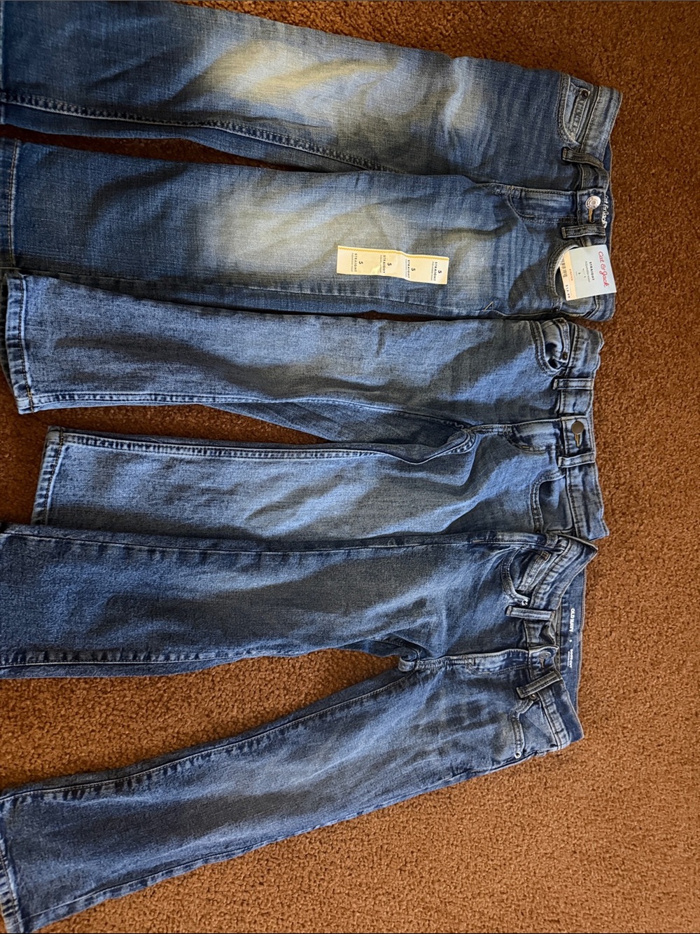 3 girls jeans size 5 old navy cat and jack wonder nation